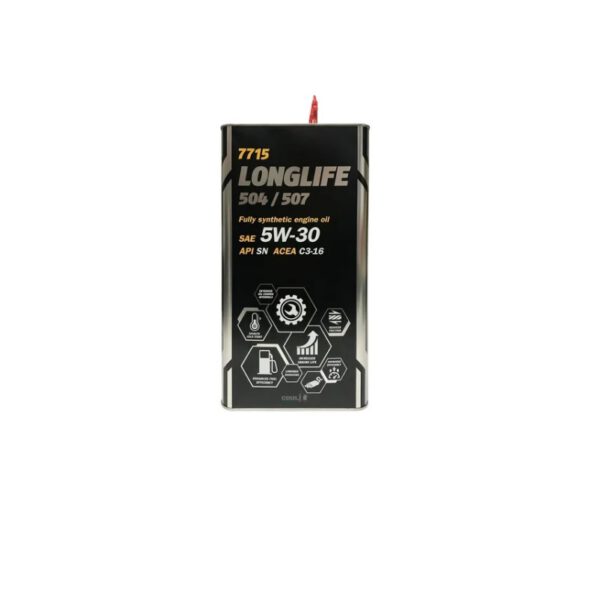 Aceite Sintetico Mannol 5W30 VW/Audi 5L