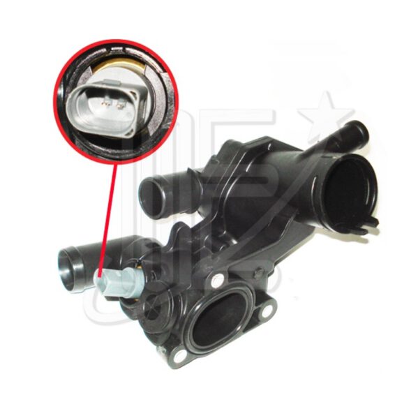Cuerpo Termostato Volkswagen Fox Suran Golf IV (Bulbo Gris)