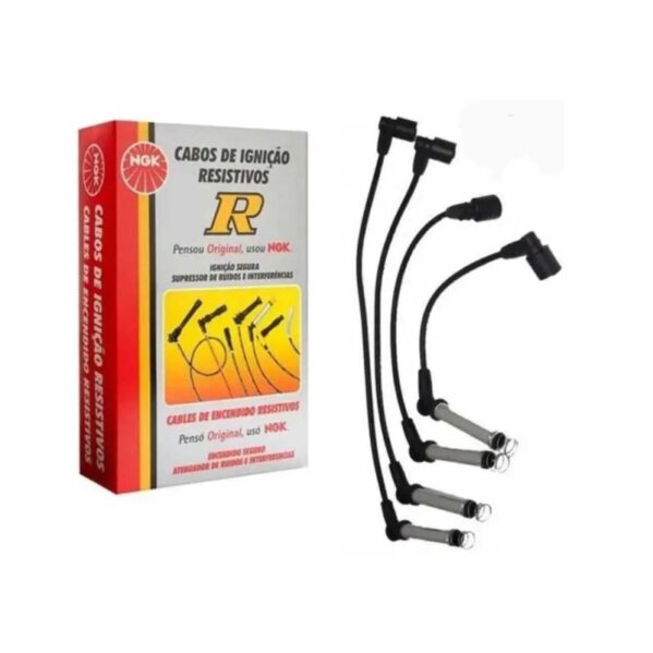 Cable Bujia sukuzi Fun Chev. Corsa Agile Celta Prisma 1.4 - Chev. Meriva Fiat Spin Siena Palio Doblo Punto Stilo Strada 1.8 NGK