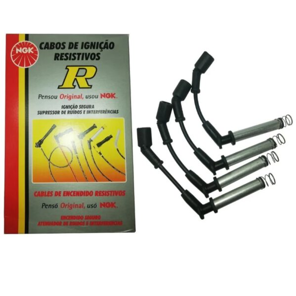 Cable Bujia Chevrolet Prisma Onix 2012/ Fiat Palio Siena Evo Way (Cap. Chapa) NGK