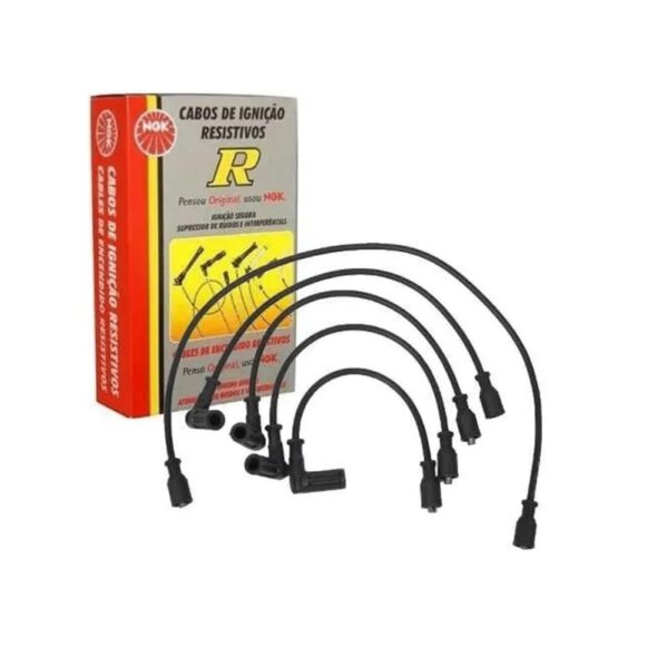 Cables Bujia Fiat Duna Uno Fiorino 1.5 1.6 /91 Carburador NGK