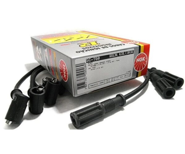 Cables Bujia Fiat Siena Palio 1.6 - Duna Uno 1.4 SPI NGK